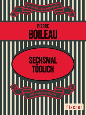 cover image of Sechsmal tödlich